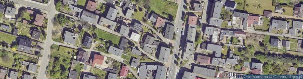 Zdjęcie satelitarne Bytomska ul.