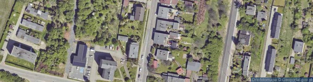 Zdjęcie satelitarne Bytomska ul.