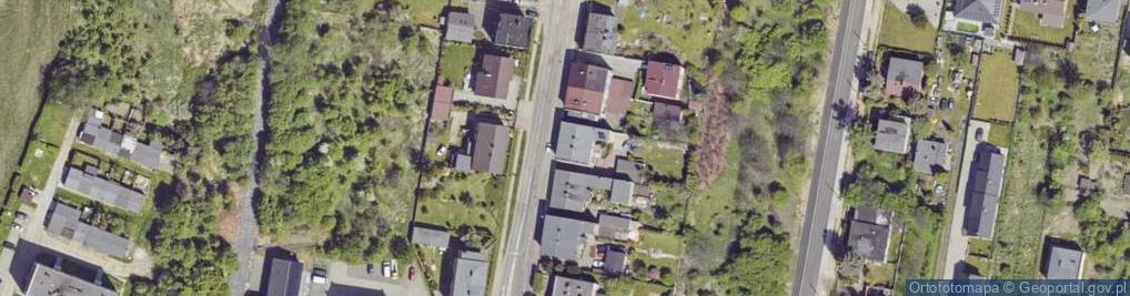 Zdjęcie satelitarne Bytomska ul.