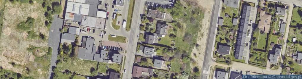 Zdjęcie satelitarne Bytomska ul.