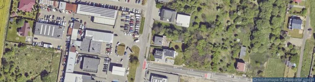 Zdjęcie satelitarne Bytomska ul.