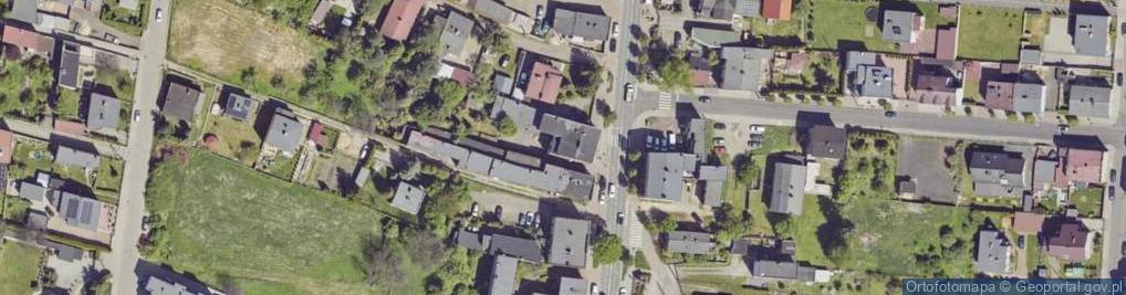 Zdjęcie satelitarne Bytomska ul.