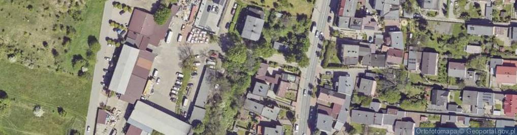 Zdjęcie satelitarne Bytomska ul.