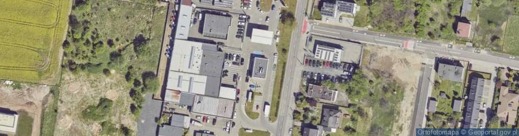 Zdjęcie satelitarne Bytomska ul.