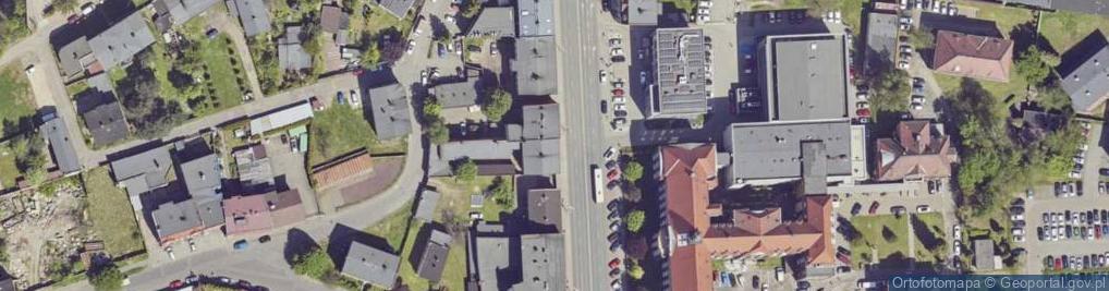 Zdjęcie satelitarne Bytomska ul.
