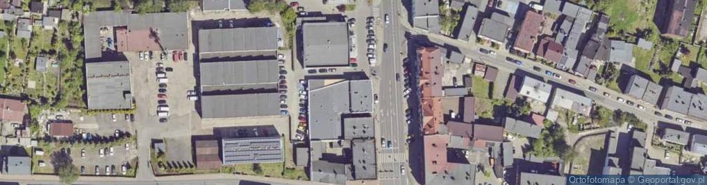 Zdjęcie satelitarne Bytomska ul.