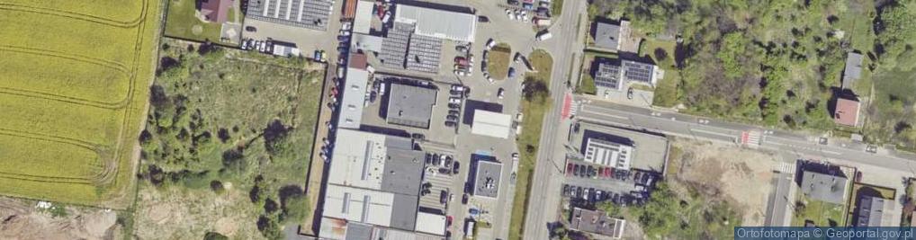 Zdjęcie satelitarne Bytomska ul.