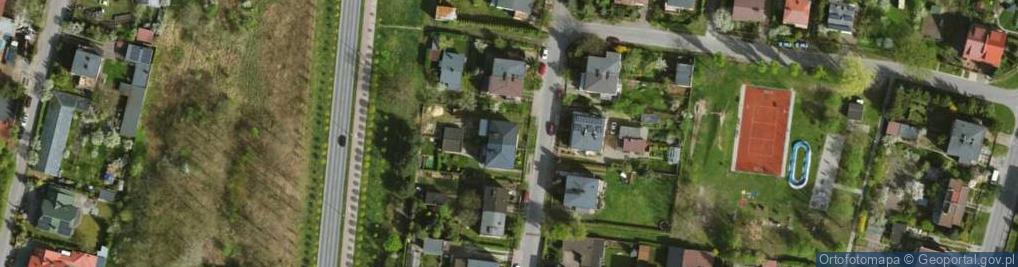 Zdjęcie satelitarne Bystra ul.