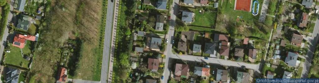 Zdjęcie satelitarne Bystra ul.