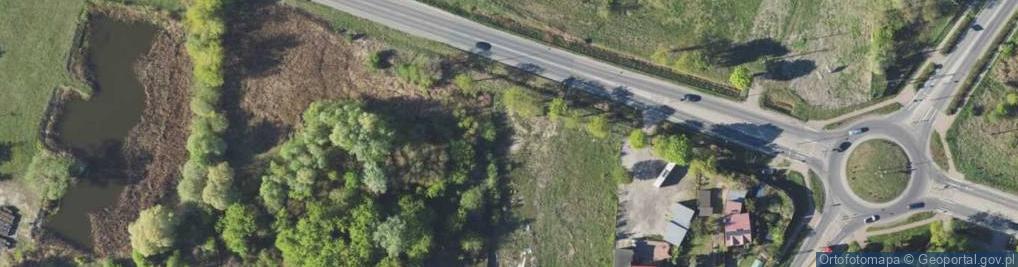Zdjęcie satelitarne Bydgoska ul.