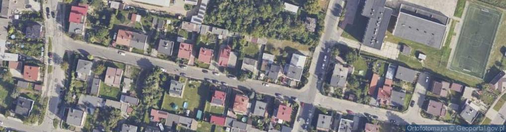 Zdjęcie satelitarne Bytomska ul.