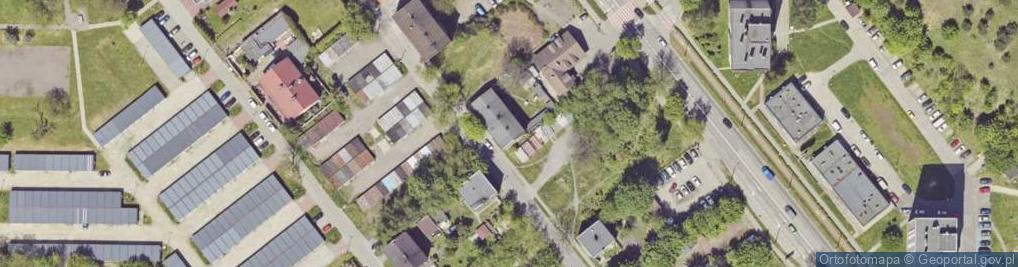 Zdjęcie satelitarne Bytomskiego Karola ul.