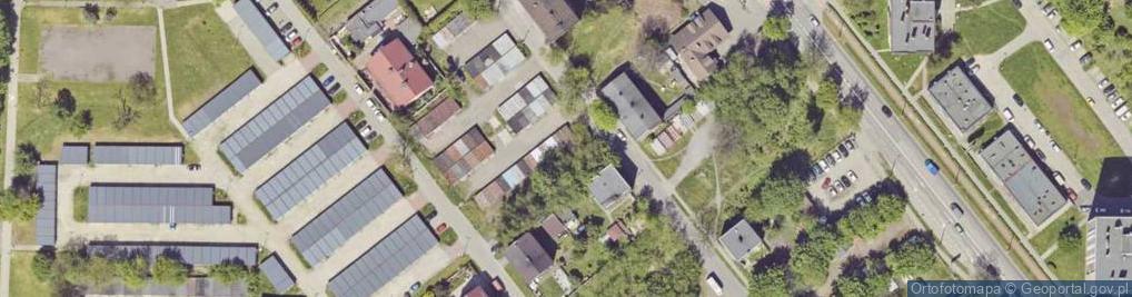 Zdjęcie satelitarne Bytomskiego Karola ul.
