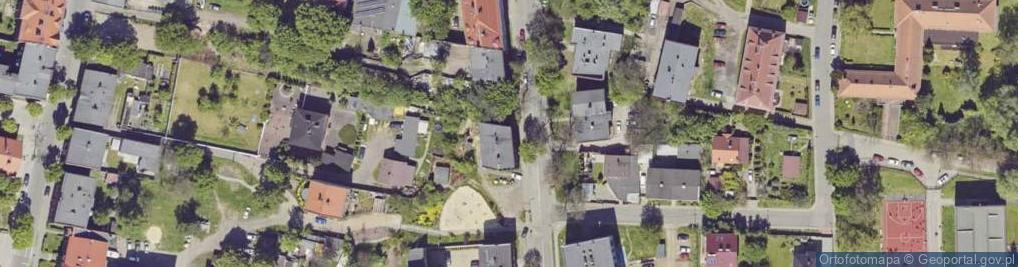 Zdjęcie satelitarne Bytomska ul.