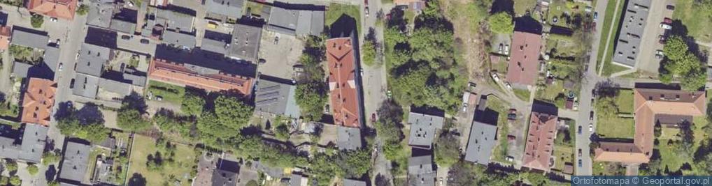 Zdjęcie satelitarne Bytomska ul.