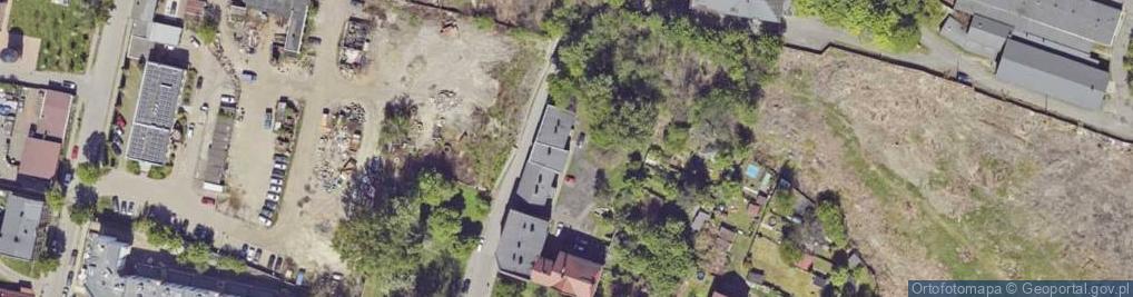 Zdjęcie satelitarne Bytomska ul.
