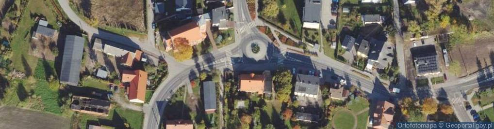 Zdjęcie satelitarne Bydgoska ul.