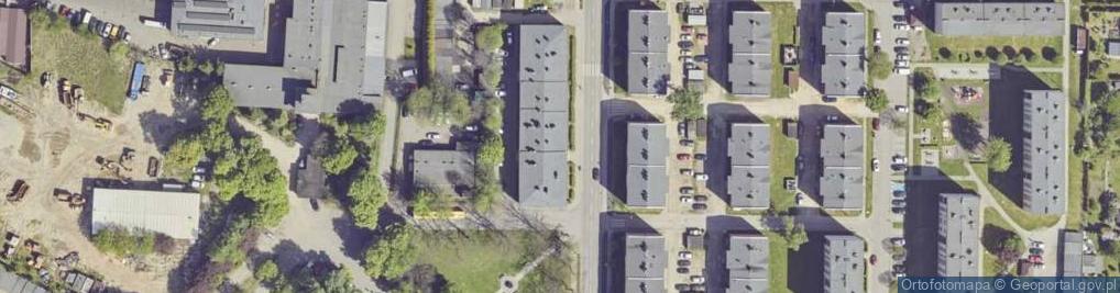 Zdjęcie satelitarne Bytomska ul.