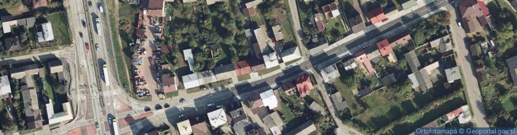 Zdjęcie satelitarne Bytomska ul.