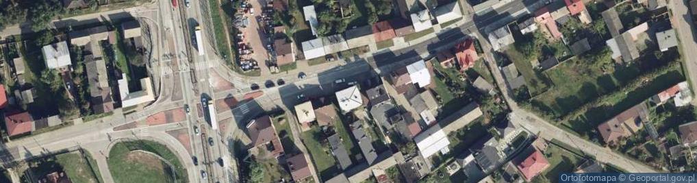Zdjęcie satelitarne Bytomska ul.