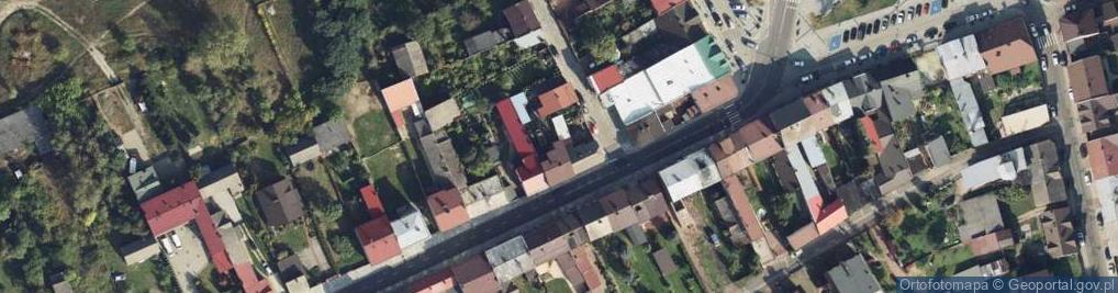 Zdjęcie satelitarne Bytomska ul.