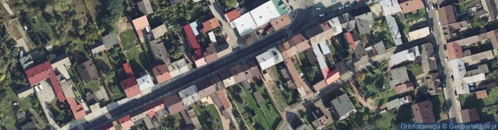 Zdjęcie satelitarne Bytomska ul.