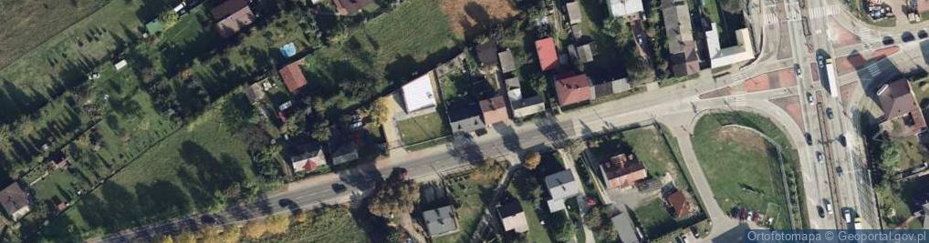 Zdjęcie satelitarne Bytomska ul.