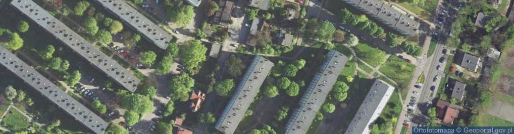 Zdjęcie satelitarne Bydgoska ul.
