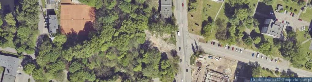 Zdjęcie satelitarne Bytomska ul.