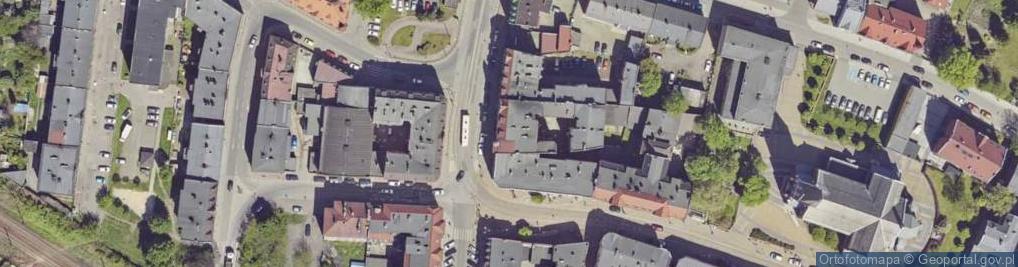 Zdjęcie satelitarne Bytomska ul.