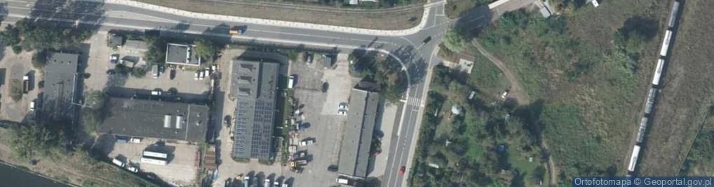 Zdjęcie satelitarne Bytomska ul.