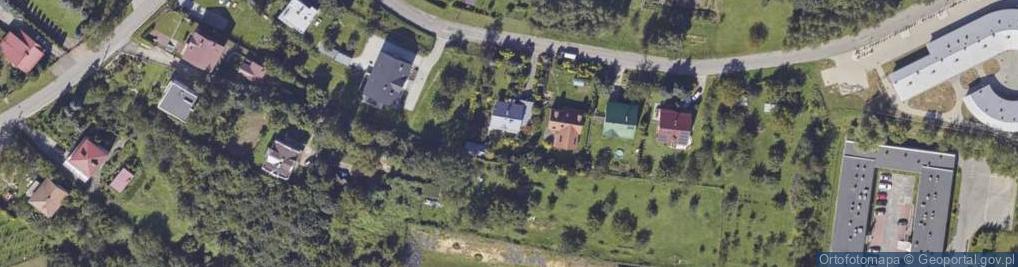 Zdjęcie satelitarne Bystra ul.