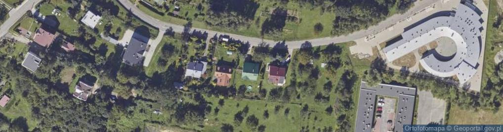 Zdjęcie satelitarne Bystra ul.
