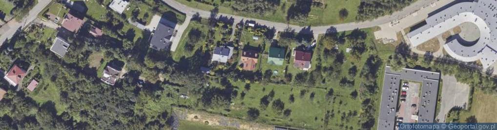 Zdjęcie satelitarne Bystra ul.