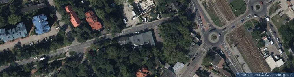 Zdjęcie satelitarne Bysławska ul.