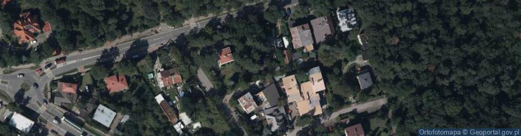 Zdjęcie satelitarne Bysławska ul.