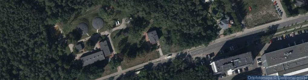Zdjęcie satelitarne Bysławska ul.