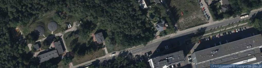 Zdjęcie satelitarne Bysławska ul.