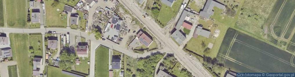Zdjęcie satelitarne Bytomska ul.