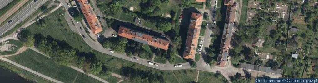 Zdjęcie satelitarne Bydgoska ul.