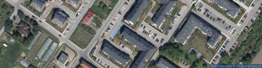 Zdjęcie satelitarne Byczyńska ul.
