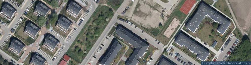 Zdjęcie satelitarne Byczyńska ul.