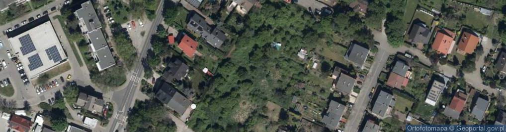 Zdjęcie satelitarne Bytowska ul.