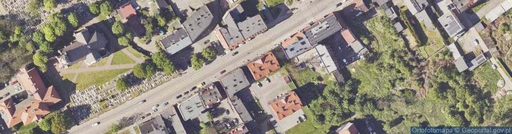 Zdjęcie satelitarne Bytomska ul.