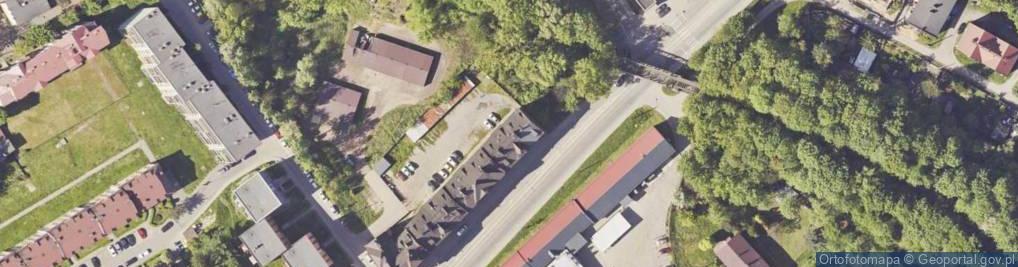 Zdjęcie satelitarne Bytomska ul.