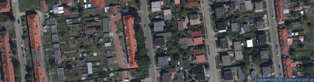 Zdjęcie satelitarne Bydgoska ul.