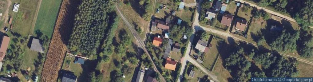Zdjęcie satelitarne Bzowa ul.