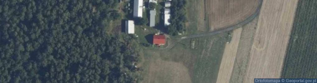 Zdjęcie satelitarne Bzów ul.