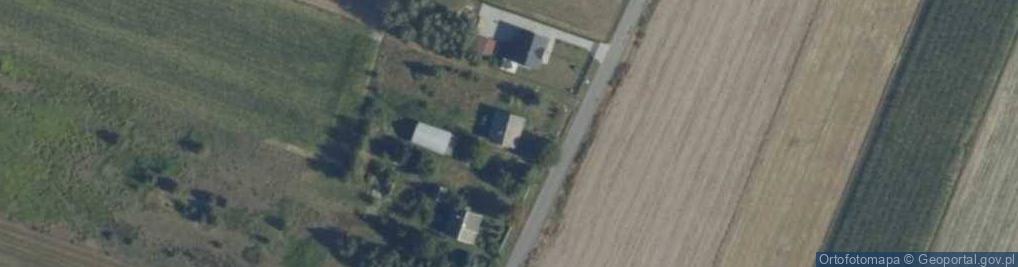 Zdjęcie satelitarne Bzów ul.