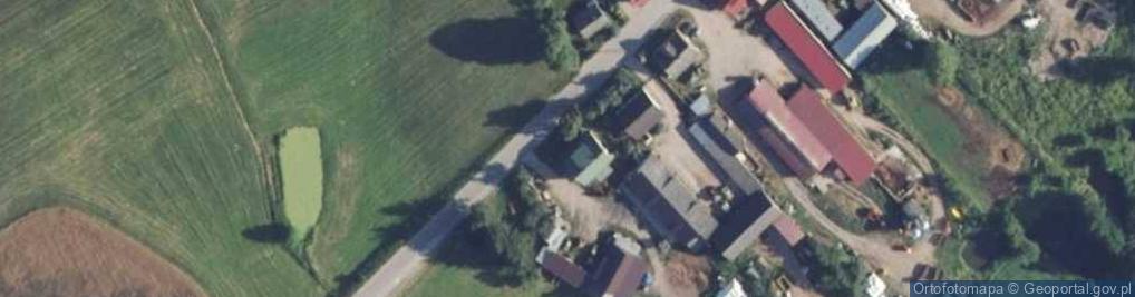 Zdjęcie satelitarne Bzury ul.